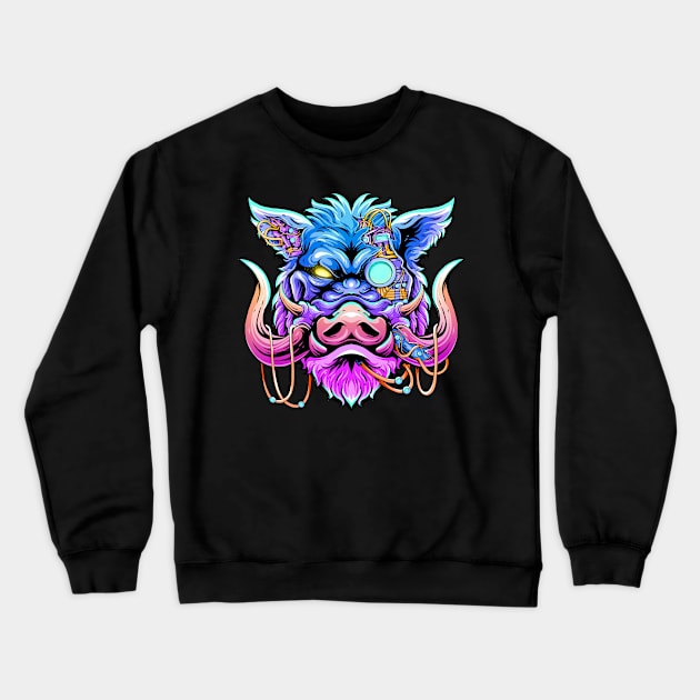 Cyberhog Crewneck Sweatshirt by Efexampink